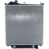 Image de NRF 56032 Radiateur du moteur Grille de radiateur soudée, Aluminium, avec adaptateur