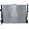 Image de NRF 56098 Radiateur du moteur EASY FIT Grille de radiateur soudée, Aluminium, avec pièces d'assemblage