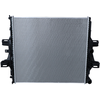 Image de NRF 58431 Radiateur du moteur Grille de radiateur soudée, Aluminium