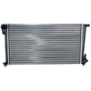 Image de NRF 58189A Radiateur du moteur ailettes jointes mécaniquement, Aluminium