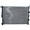 Image de NRF 58329A Radiateur du moteur ailettes jointes mécaniquement, Aluminium
