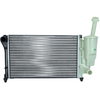 Image de NRF 53128A Radiateur du moteur ailettes jointes mécaniquement, Aluminium