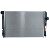 Image de NRF 58382 Radiateur du moteur Grille de radiateur soudée, Aluminium