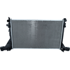 Image de NRF 58482 Radiateur du moteur Grille de radiateur soudée, Aluminium