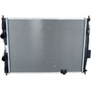 Image de NRF 58461 Radiateur du moteur Grille de radiateur soudée, Aluminium