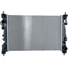 Image de NRF 58492 Radiateur du moteur ailettes jointes mécaniquement, Aluminium