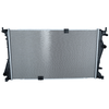 Image de NRF 58498 Radiateur du moteur Grille de radiateur soudée, Aluminium