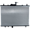 Image de NRF 58394 Radiateur du moteur Grille de radiateur soudée, Aluminium