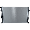 Image de NRF 58398 Radiateur du moteur Grille de radiateur soudée, Aluminium