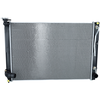 Image de NRF 58391 Radiateur du moteur Grille de radiateur soudée, Aluminium