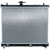 Image de NRF 58446 Radiateur du moteur Grille de radiateur soudée, Aluminium