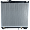 Image de NRF 58536 Radiateur du moteur Grille de radiateur soudée, Aluminium