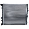 Image de NRF 50140 Radiateur du moteur ailettes jointes mécaniquement, Aluminium