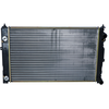 Image de NRF 59101 Radiateur du moteur ailettes jointes mécaniquement, Aluminium