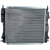 Image de NRF 59121 Radiateur du moteur ailettes jointes mécaniquement, Aluminium