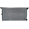 Image de NRF 519523 Radiateur du moteur ailettes jointes mécaniquement, Aluminium