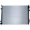 Image de NRF 59264 Radiateur du moteur Grille de radiateur soudée, Aluminium