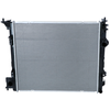 Image de NRF 59328 Radiateur du moteur Grille de radiateur soudée, Aluminium