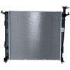 Image de NRF 59358 Radiateur du moteur Grille de radiateur soudée, Aluminium