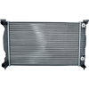Image de NRF 50543A Radiateur du moteur Economy Class ailettes jointes mécaniquement, Aluminium