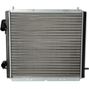 Image de NRF 507359A Radiateur du moteur Economy Class ailettes jointes mécaniquement, Aluminium