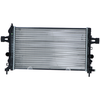 Image de NRF 53442A Radiateur du moteur Economy Class ailettes jointes mécaniquement, Aluminium