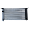 Image de NRF 53603A Radiateur du moteur Economy Class ailettes jointes mécaniquement, Aluminium