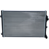 Image de NRF 53816A Radiateur du moteur Economy Class ailettes jointes mécaniquement, Aluminium