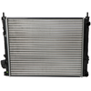 Image de NRF 58332A Radiateur du moteur Economy Class ailettes jointes mécaniquement, Aluminium