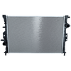 Image de NRF 550006 Radiateur du moteur Grille de radiateur soudée, Aluminium