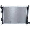 Image de NRF 550010 Radiateur du moteur Grille de radiateur soudée, Aluminium