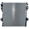 Image de NRF 550018 Radiateur du moteur Grille de radiateur soudée, Aluminium