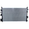 Image de NRF 550042 Radiateur du moteur Grille de radiateur soudée, Aluminium