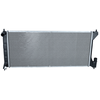 Image de NRF 550043 Radiateur du moteur Grille de radiateur soudée, Aluminium