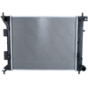 Image de NRF 550057 Radiateur du moteur Grille de radiateur soudée, Aluminium