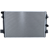 Image de NRF 550073 Radiateur du moteur Grille de radiateur soudée, Aluminium