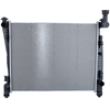 Image de NRF 550107 Radiateur du moteur Grille de radiateur soudée, Aluminium