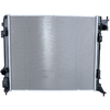 Image de NRF 550119 Radiateur du moteur Grille de radiateur soudée, Aluminium