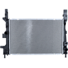 Image de NRF 550120 Radiateur du moteur Grille de radiateur soudée, Aluminium
