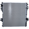 Image de NRF 550127 Radiateur du moteur Grille de radiateur soudée, Aluminium