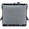 Image de NRF 550129 Radiateur du moteur Grille de radiateur soudée, Aluminium