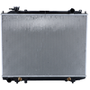 Image de NRF 560012 Radiateur du moteur Grille de radiateur soudée, Aluminium