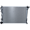 Image de NRF 550141 Radiateur du moteur Grille de radiateur soudée, Aluminium