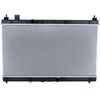Image de NRF 550179 Radiateur du moteur Grille de radiateur soudée, Aluminium