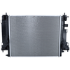 Image de NRF 550180 Radiateur du moteur Grille de radiateur soudée, Aluminium