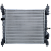Image de NRF 53195A Radiateur du moteur Economy Class ailettes jointes mécaniquement, Aluminium