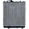 Image de NRF 53825A Radiateur du moteur Economy Class ailettes jointes mécaniquement, Aluminium