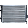 Image de NRF 59306A Radiateur du moteur Economy Class ailettes jointes mécaniquement, Aluminium