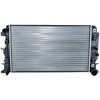 Image de NRF 53833A Radiateur du moteur Economy Class ailettes jointes mécaniquement, Aluminium