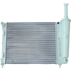 Image de NRF 58433A Radiateur du moteur Economy Class ailettes jointes mécaniquement, Aluminium